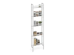 Prateleira de escada branco 44.5x11x160 klivo
