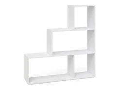 Prateleira de escada branco 116.8x29x123.2