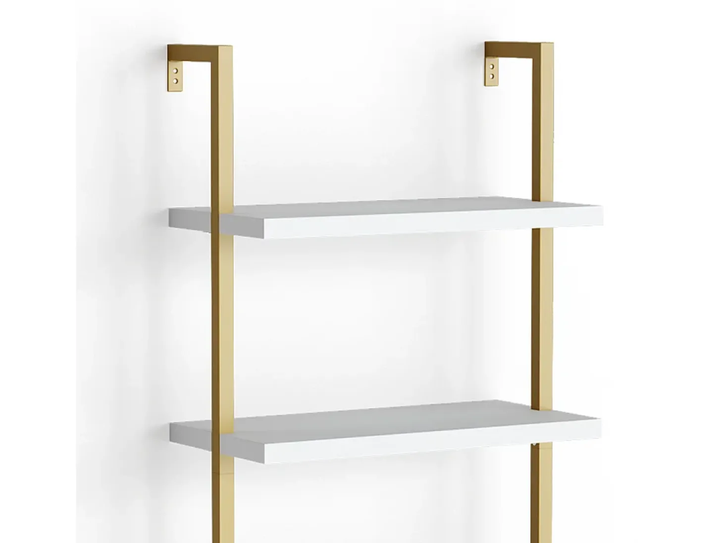 Prateleira de escada branco 60x30x183 ava