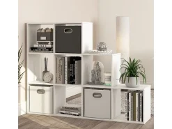 Prateleira de escada branco 142.4x29x107.8
