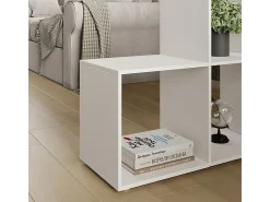 Prateleira de escada branco 138x29x143 aramis