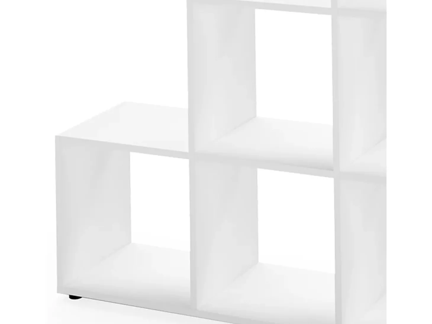 Prateleira de escada branco 107.2x29x107.8