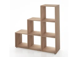 Prateleira de escada sonoma 105x29x107.5