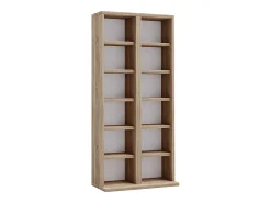 Prateleira de mídia de CD / DVD Milano Carvalho Sonoma (Sägerau) A. 92 x L. 42 x P. 20 cm
