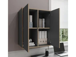 Prateleira de parede antracite 63x40x75 tetrix