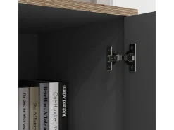 Prateleira de parede antracite 63x40x75 tetrix