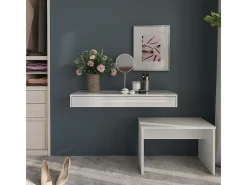 Prateleira de parede branco alto brilho 100x40.1x12 sherry