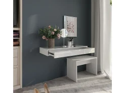 Prateleira de parede branco alto brilho 100x40.1x12 sherry