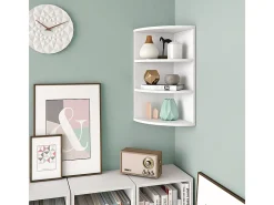 Prateleira de parede branco 30x30x60 ecki