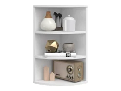 Prateleira de parede branco 30x30x60 ecki
