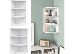 Prateleira de parede branco 30x30x60 ecki