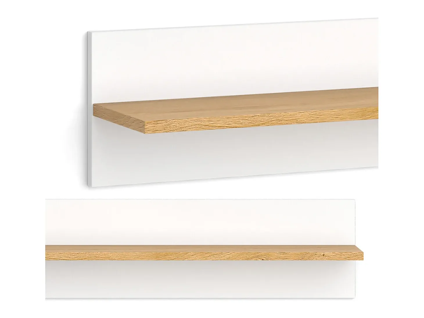 Prateleira de parede para o quarto das crianças branco 70x18.4x20 malia