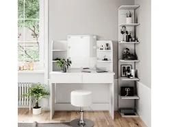 Prateleira de parede para o quarto das crianças branco 30x28x190 paolo