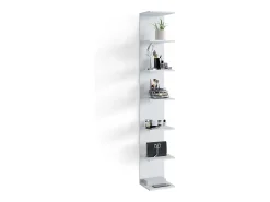 Prateleira de parede para o quarto das crianças branco 30x28x190 paolo
