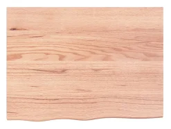 Prateleira de parede 80x60x(2-4) cm carvalho tratado castanho