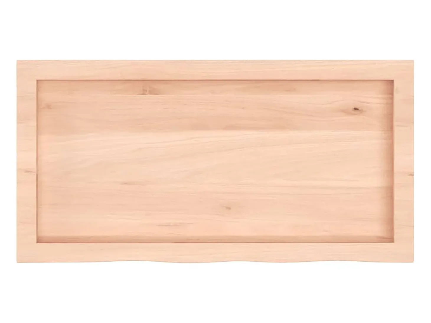 Prateleira de parede 80x40x(2-6) cm carvalho maciço não tratado