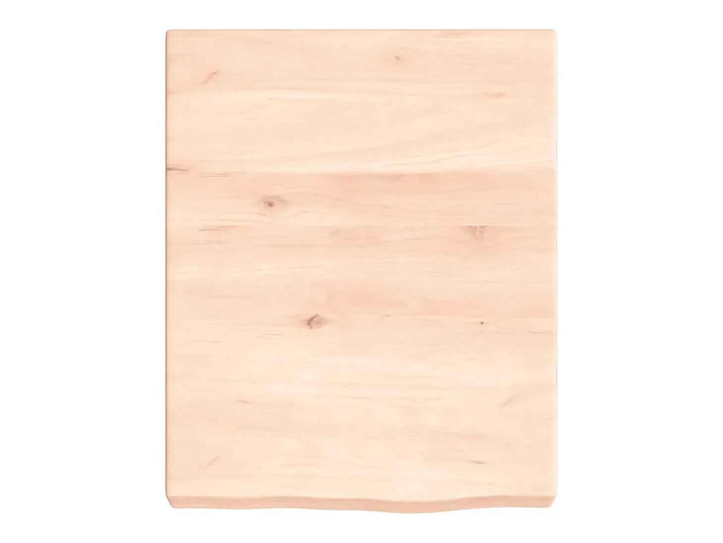 Prateleira de parede 40x50x(2-6) cm carvalho maciço não tratado