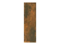 Prateleira de parede 85x16x52,5 cm derivados madeira cor fumado