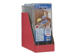 Prateleira Deslizante PROPRE 2 Níveis 20x50x28 cm Metaltex Polytherm® Metallic