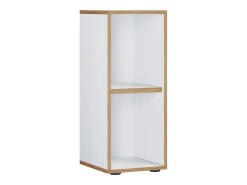 Prateleira e estante de escritório Salia Branco A. 74 x L. 30 x P. 33 cm