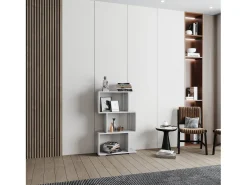 Prateleira haaus Tokyo, 3 gavetas, branco, 60 x 24 x 97 cm