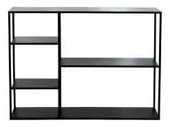 Prateleira independente 120 x 35 x 87,5 cm em metal preto 03_0006952