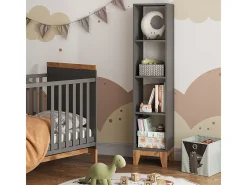 Prateleira infantil cinza/artesanal 35.2x30x159.5 malia