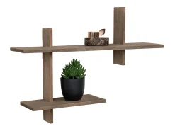 Prateleira Ovada, Castanho, 15x60x44 cm, Kendra Home