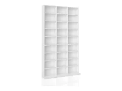 Prateleira para CD branco 102x16x178 jukebox