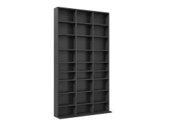 Prateleira para CD preto 102x16x178 jukebox