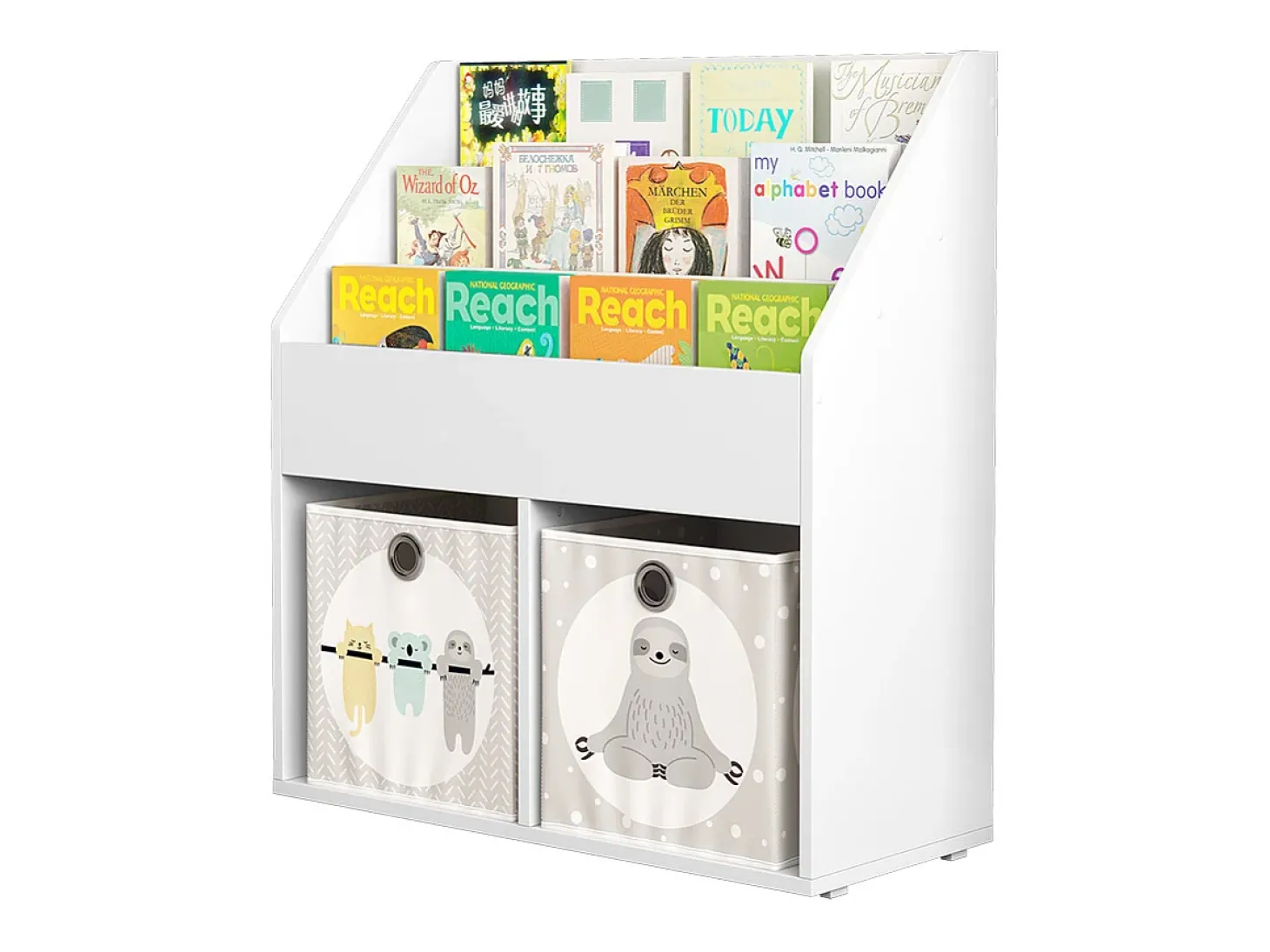 Prateleira para crianças branco 72x30.5x79 conny