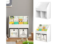 Prateleira para crianças branco 72x30.5x79 conny