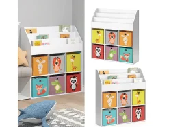Prateleira para crianças branco 107.2x31.2x114.2 luigi