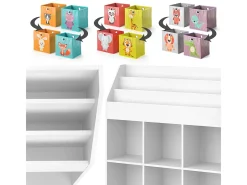 Prateleira para crianças branco 107.2x31.2x114.2 luigi