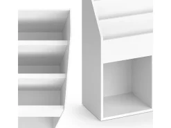 Prateleira para crianças branco 72x30.7x79 luigi