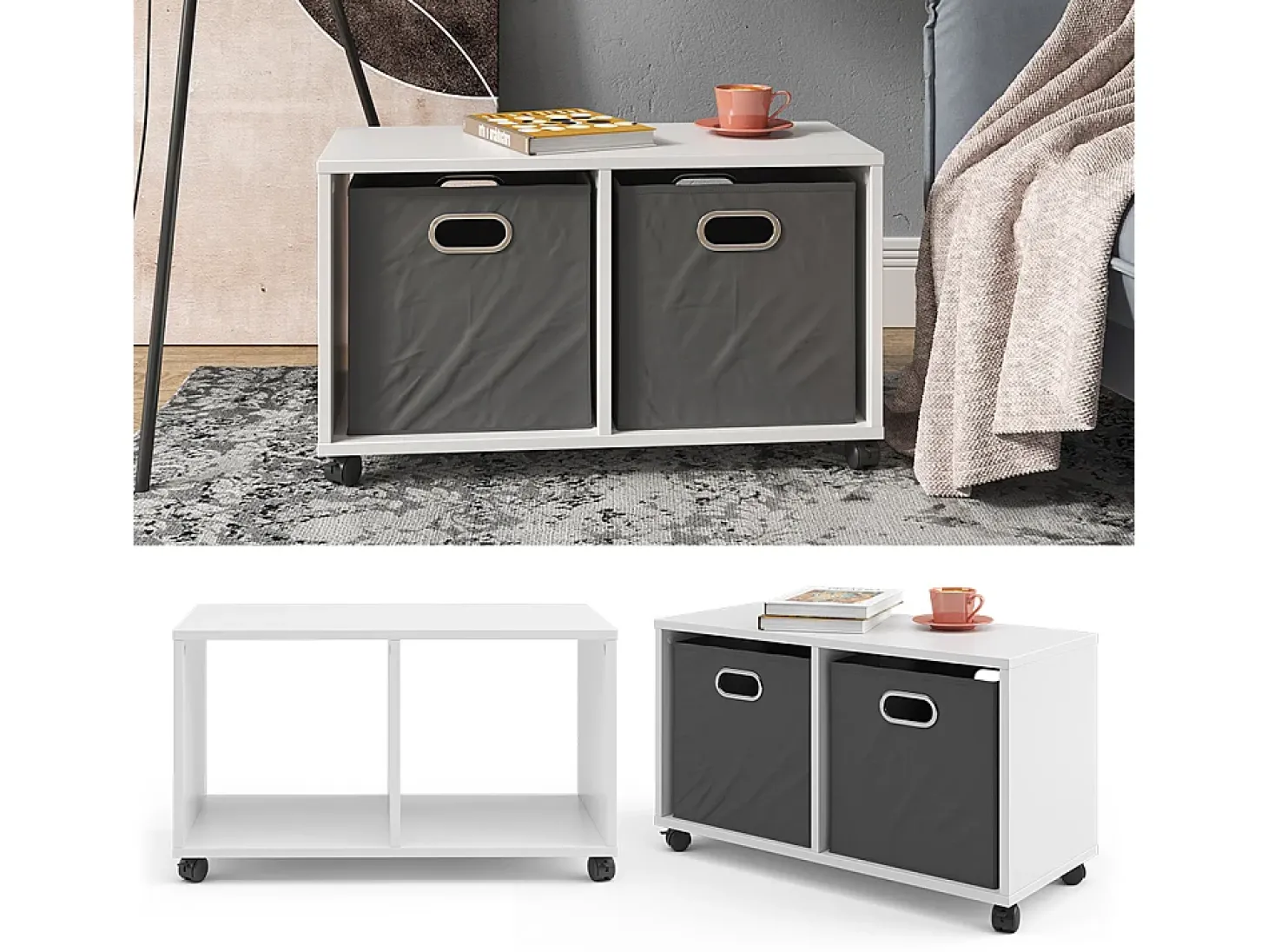 Prateleira para crianças branco 72x30.8x42.4 luigi