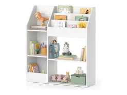 Prateleira para crianças branco 100.4x30.9x114.2 luigi