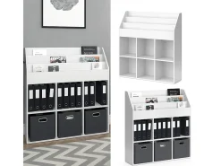 Prateleira para crianças branco 107.2x31.2x114.2 luigi