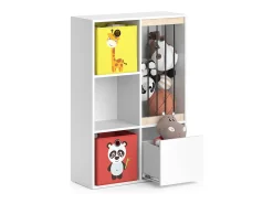 Prateleira para crianças branco 29.2x72x107.8 luigi