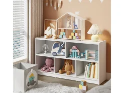 Prateleira para crianças branco 112x30x60.5 conny