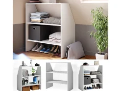 Prateleira para tectos inclinados branco 90x50x100