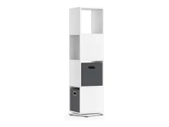 Prateleira rotativa branco 35.2x35.2x144.2
