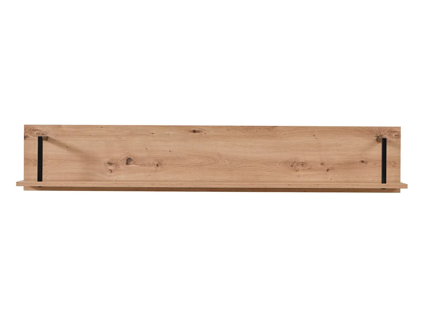 Prateleira 137,5x24x21 cm Natural Preto