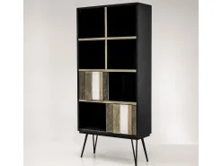 Prateleira 90x195x35 cm Preto adesso adesl02