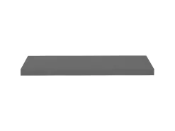 Prateleiras de parede suspensas 2 pcs 80x23,5x3,8cm MDF cinza PT606801