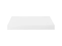 Prateleiras de parede suspensas 4 pcs 40x23x3,8cm MDF branco PT860152