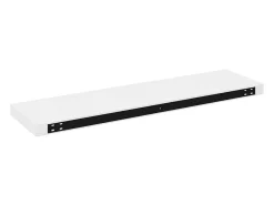 Prateleiras de parede suspensas 4 pcs 90x23,5x3,8cm MDF branco