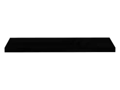 Prateleiras de parede suspensas 2 pcs 90x23,5x3,8cm MDF preto PT811202