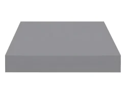 Prateleiras de parede suspensas 4 pcs 23x23,5x3,8cm MDF cinza PT832204