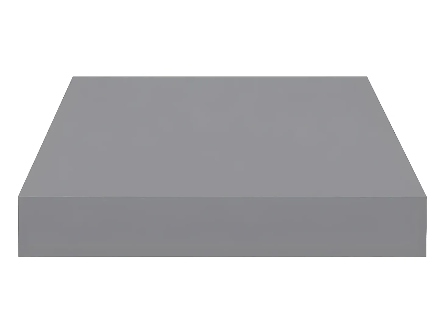 Prateleiras de parede suspensas 4 pcs 23x23,5x3,8cm MDF cinza PT832204